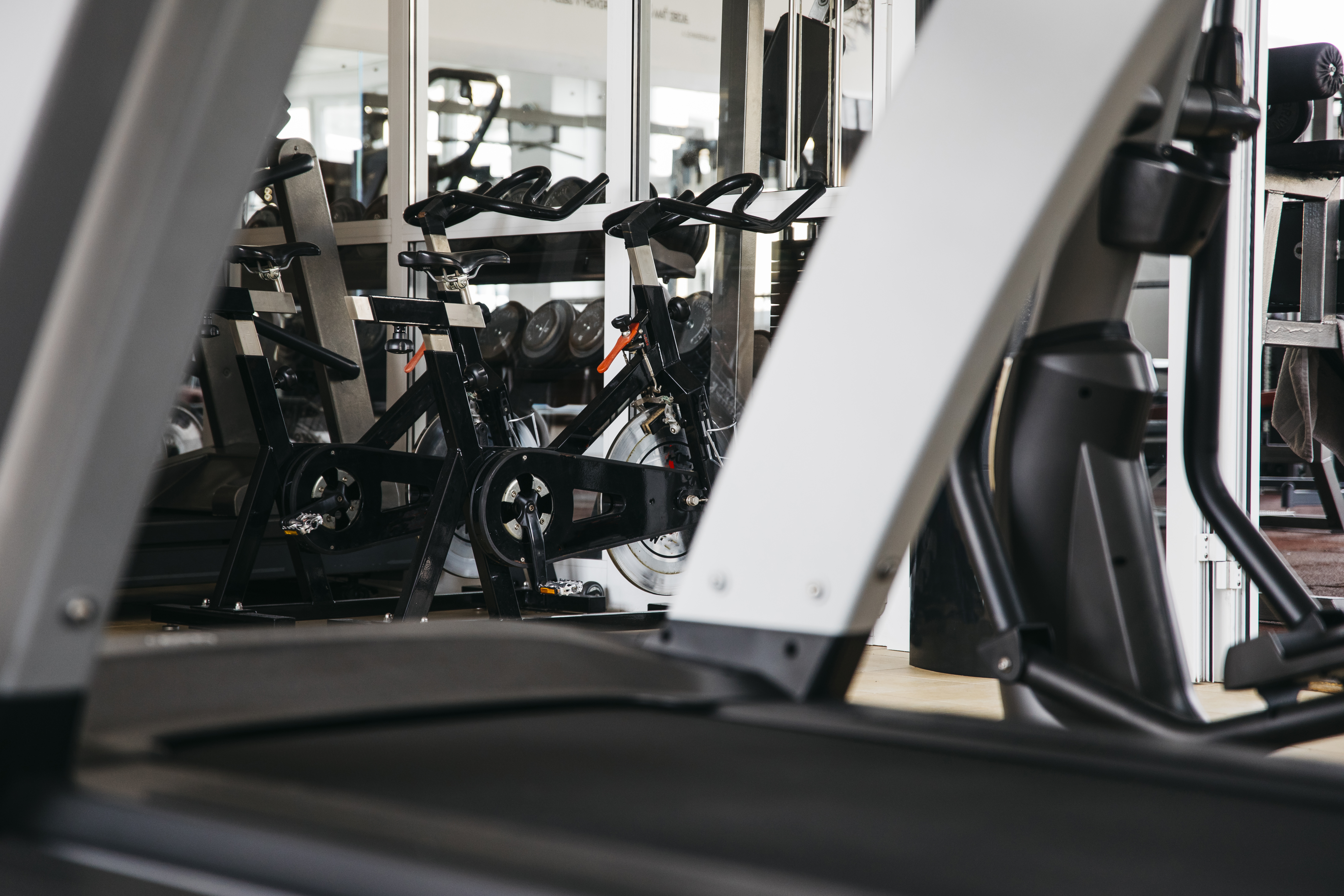 Commercial gym setup space