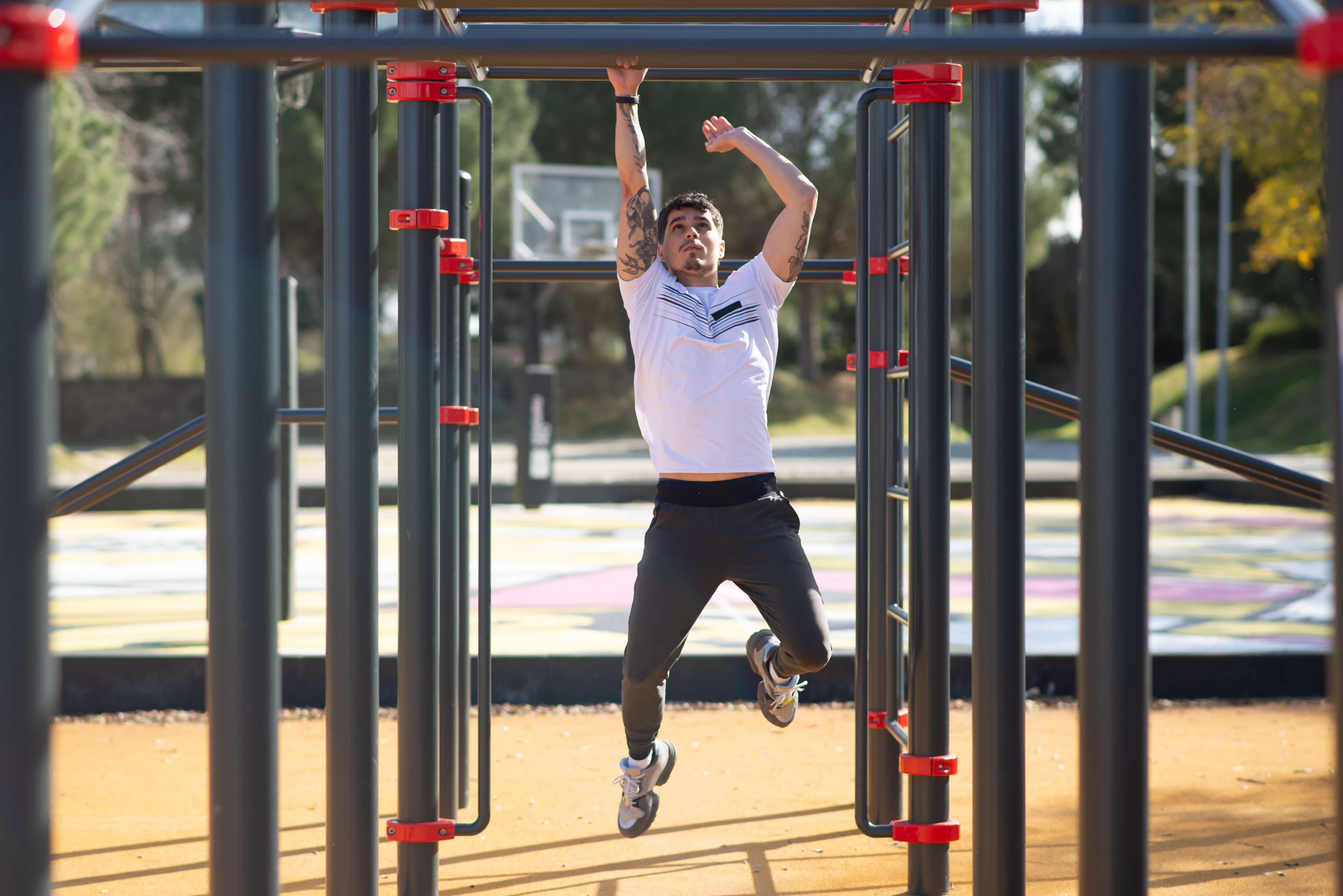 Outdoor cardio equipment