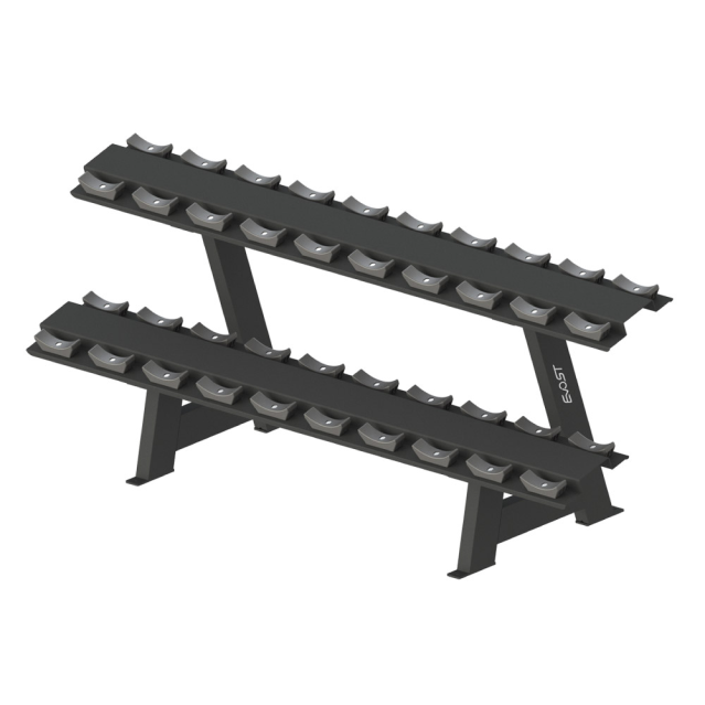 Plate Loaded D Series DUMBBELL RACK B 2077
